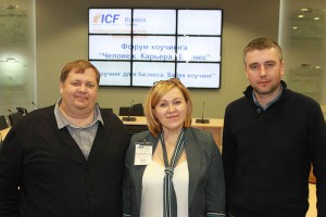 Андрей Попков, Елена Базик и Алексей Прокудин
